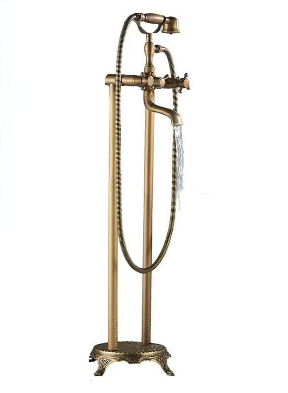 Brass bell bath mixer