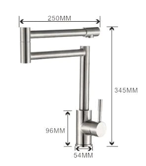 Articulated Arm Kitchen Mixer